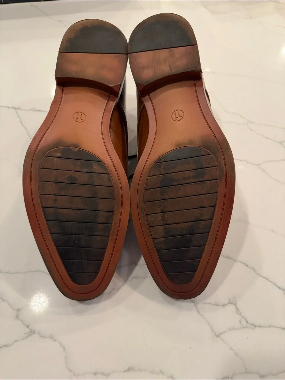 Goodfellow & Co Brown Leather Derby Oxfords